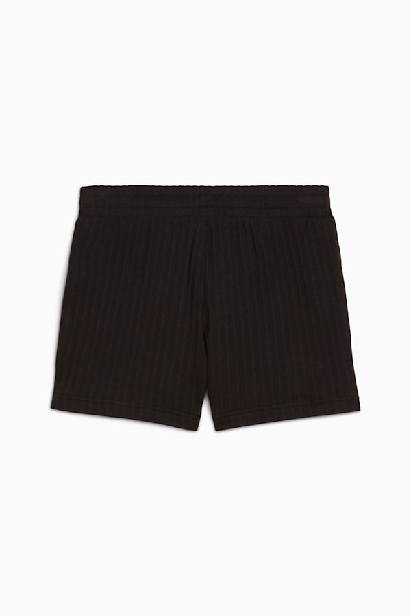 WARDROBE Essentials 4" Shorts Pointelle Women, PUMA Black, extralarge